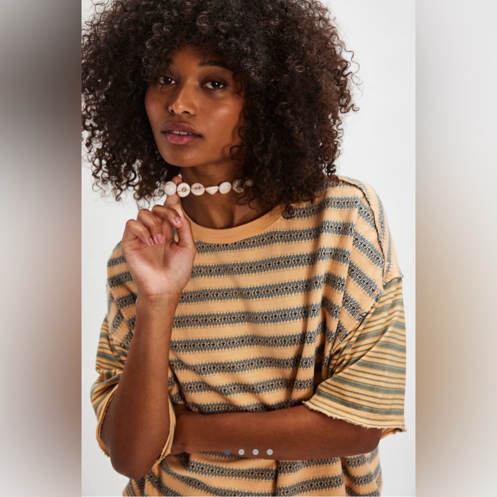 We The Free Summer Stripe Tee
